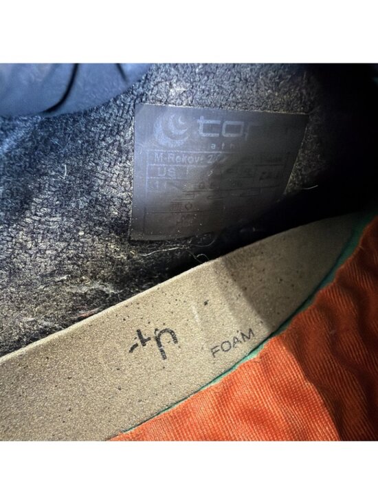 Topo Athletic Rekovr 2 Wool Comfort Slip-On Shoes Mens 11.5 Charcoal/Black READ